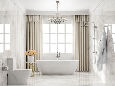Luxury Corner Bathtub